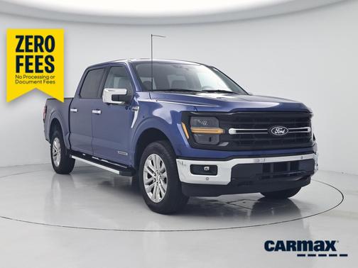 Blue 2024 Ford F-150 XLT