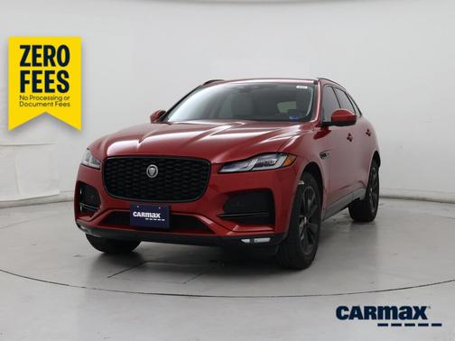 Red 2022 Jaguar F-PACE S