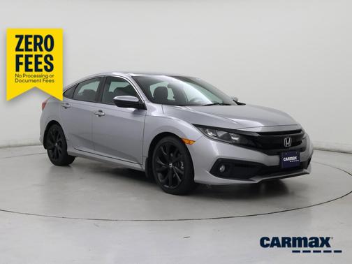 Silver 2021 Honda Civic Sport