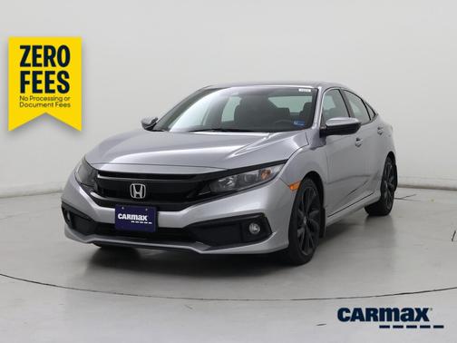 Silver 2021 Honda Civic Sport