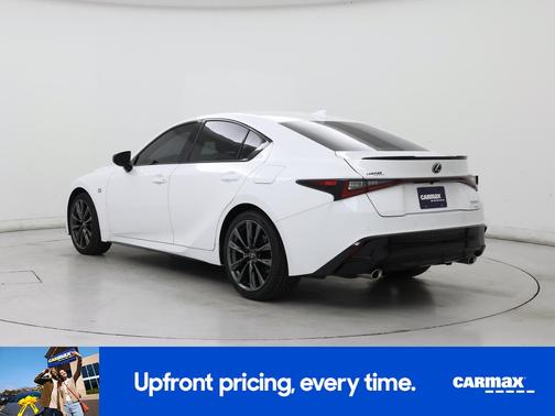 White 2025 Lexus IS 350 F-Sport