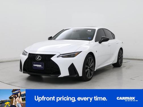 White 2025 Lexus IS 350 F-Sport