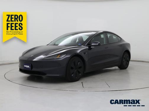 Gray 2025 Tesla Model 3 Long Range