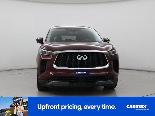 Red 2022 INFINITI QX60 Luxe