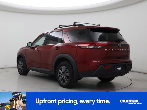 Red 2023 Nissan Pathfinder SV