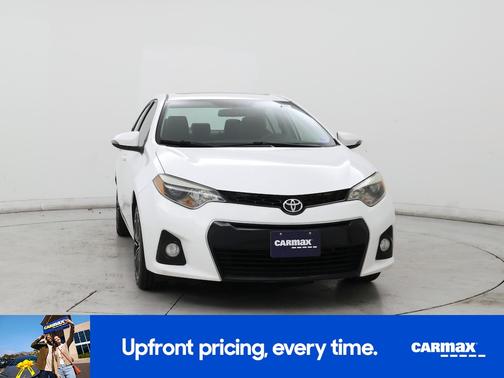 White 2016 Toyota Corolla S Premium