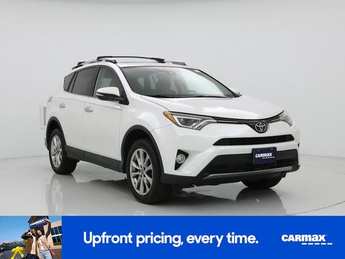 White 2017 Toyota RAV4 Limited