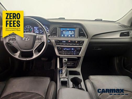 Black 2016 Hyundai SONATA Sport