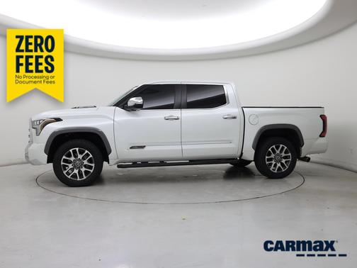 White 2024 Toyota Tundra Hybrid 1794 Limited Edition