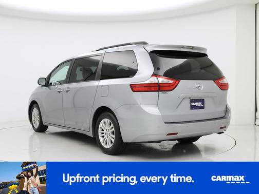 Silver 2017 Toyota Sienna XLE