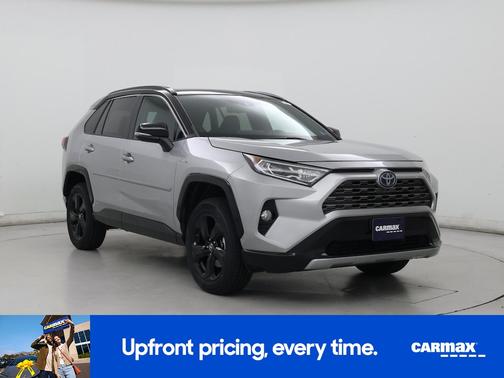 Silver 2019 Toyota RAV4 Hybrid XSE