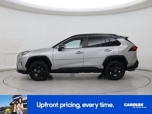 Silver 2019 Toyota RAV4 Hybrid XSE