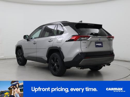 Silver 2019 Toyota RAV4 Hybrid XSE