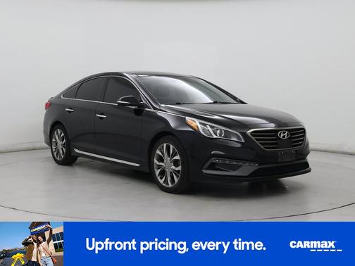 Black 2015 Hyundai SONATA Limited