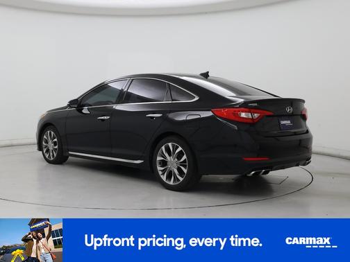 Black 2015 Hyundai SONATA Limited