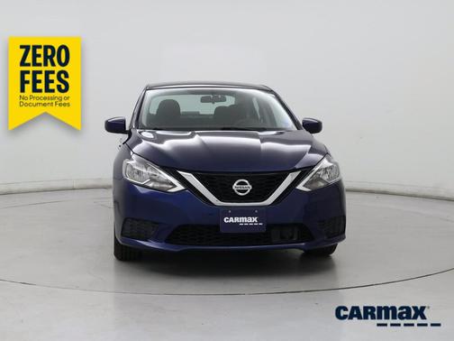 Blue 2019 Nissan Sentra SV