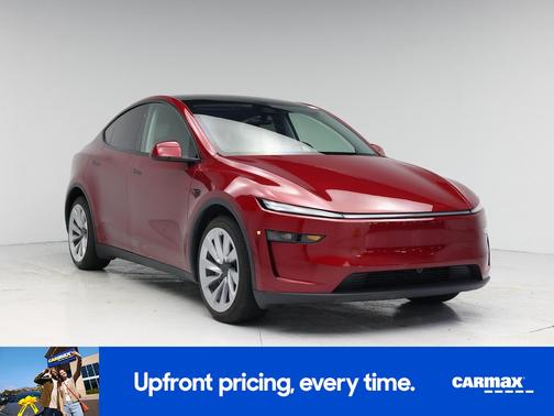 Red 2026 Tesla Model Y Long Range