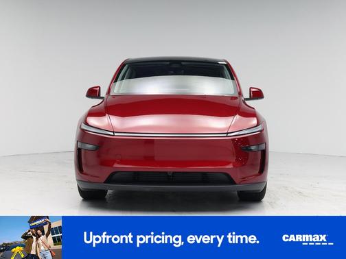 Red 2026 Tesla Model Y Long Range
