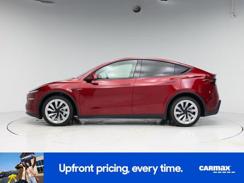 Red 2026 Tesla Model Y Long Range