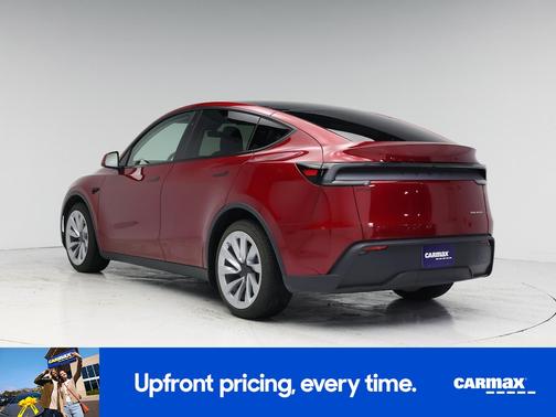 Red 2026 Tesla Model Y Long Range
