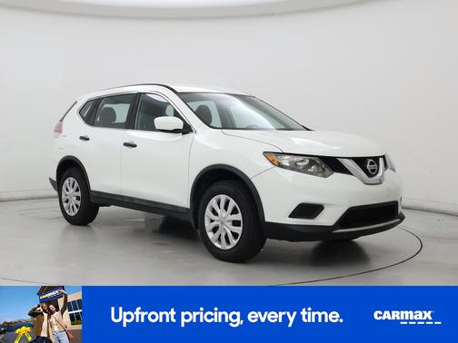 White 2016 Nissan Rogue S
