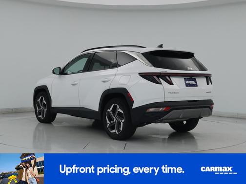 White 2022 Hyundai TUCSON Hybrid Limited
