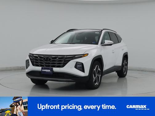 White 2022 Hyundai TUCSON Hybrid Limited