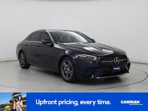 Blue 2022 Mercedes-Benz E-Class