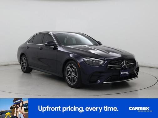 Blue 2022 Mercedes-Benz E-Class