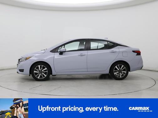 Blue 2025 Nissan Versa SV