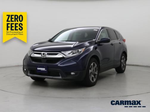 Blue 2017 Honda CR-V EX-L