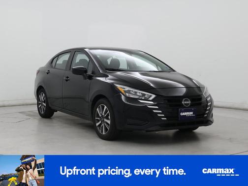 Black 2025 Nissan Versa SV