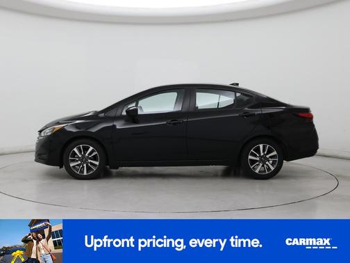 Black 2025 Nissan Versa SV
