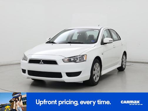 White 2015 Mitsubishi Lancer ES