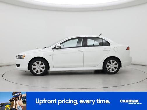 White 2015 Mitsubishi Lancer ES