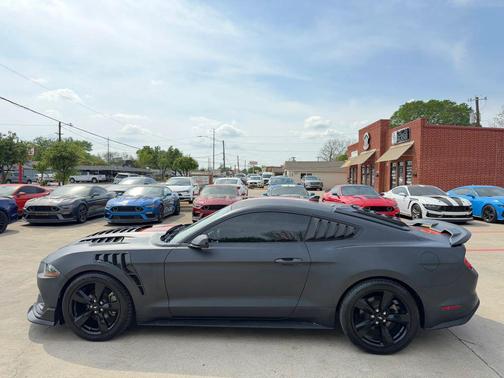 Shadow Black 2023 Ford Mustang EcoBoost