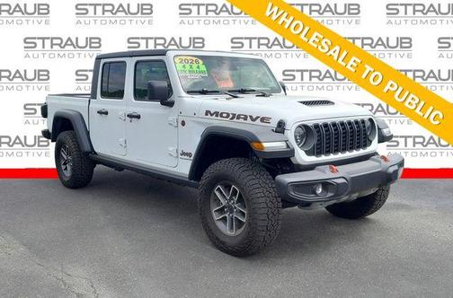 Bright White Clearcoat 2026 Jeep Gladiator Mojave