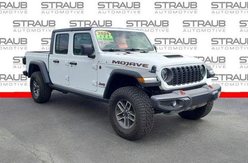 Bright White Clearcoat 2026 Jeep Gladiator Mojave