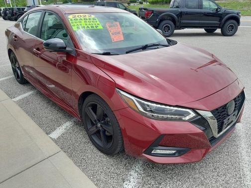 Scarlet Ember Tintcoat 2022 Nissan Sentra SR