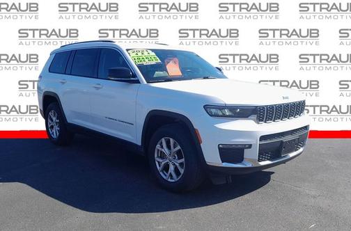 Bright White Clearcoat 2021 Jeep Grand Cherokee L Limited