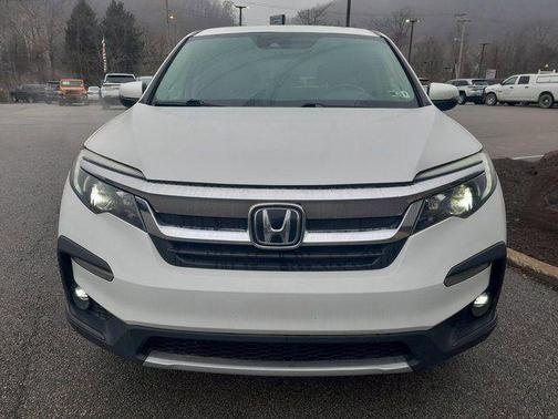 Platinum White Pearl 2020 Honda Pilot EX-L w/Navigation/RES