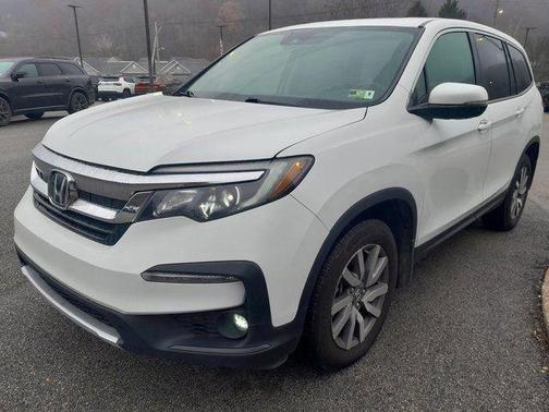 Platinum White Pearl 2020 Honda Pilot EX-L w/Navigation/RES