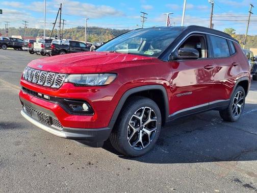 Red Hot Pearlcoat 2025 Jeep Compass Limited
