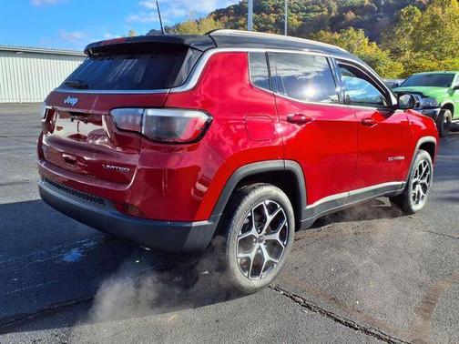 Red 2025 Jeep Compass Limited