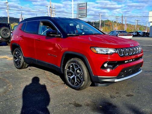 Red 2025 Jeep Compass Limited