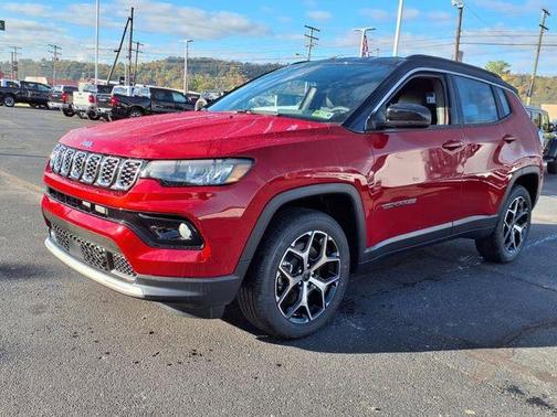 Red 2025 Jeep Compass Limited