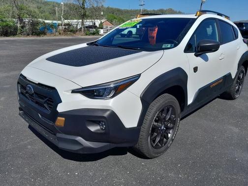 Crystal White Pearl 2024 Subaru Crosstrek Wilderness