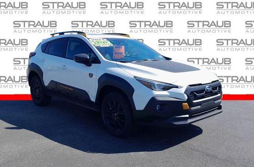 Crystal White Pearl 2024 Subaru Crosstrek Wilderness