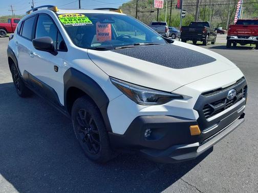 Crystal White Pearl 2024 Subaru Crosstrek Wilderness