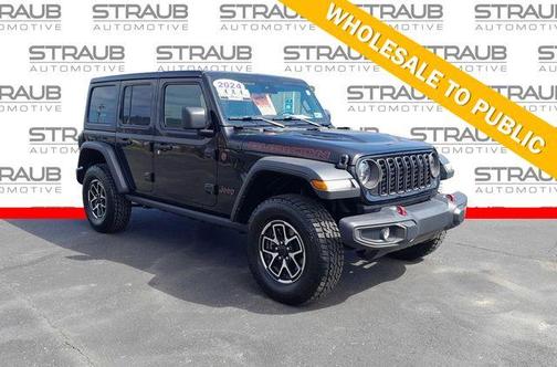 Black Clearcoat 2024 Jeep Wrangler Rubicon
